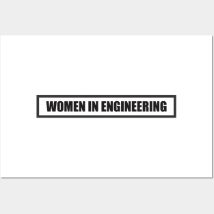 women in engineering Posters and Art